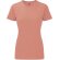 Camiseta de mujer blanca 155 gr personalizada coral