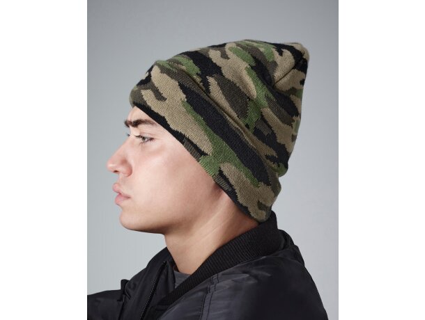 Gorro con camuflaje Camuflaje jungla detalle 2