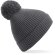 Gorro de invierno impresa dobladillo unisex elastano Brezo/oxford azul