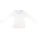Camiseta manga larga de mujer de algodón 155 gr blanca