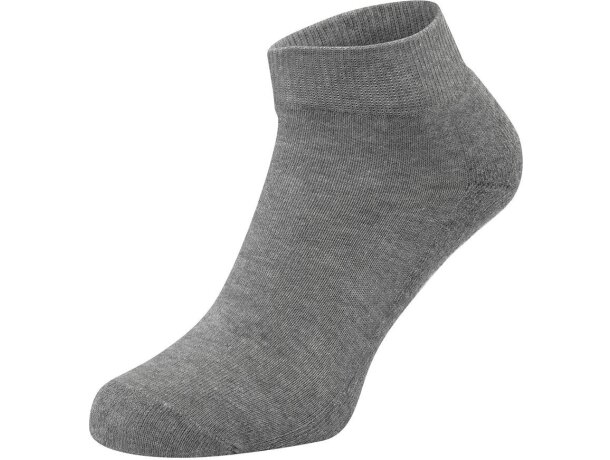 Calcetines Quarter Socks 3 Pack Gris brezo/negro/blanco detalle 5