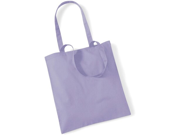 Bolsa de algodón barata lila