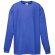 Camiseta Valueweight manga larga de niño Fruit of the loom 160 gr personalizada azul royal