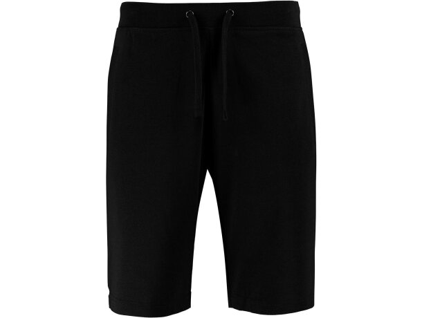 Pantalón corto Sweat KK922 unisex con cintura elástica ajustable Marino detalle 2