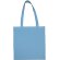 Bolsa de algodón con asas largas en colores 140 gr Azul cielo