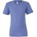 Camiseta técnica manga corta de hombre 135 gr Azul mezcla triple
