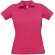 Polo de mujer manga corta 100% algodón Coral