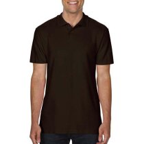 Softstyle® Adult Double Pique Polo personalizado azul marino Softstyle® Adult Double Pique Polo personalizado azul marino