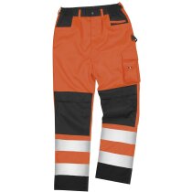 Safety Cargo Trouser naranja fluor