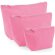 Bolsa accesorio de algodón rosa verdadero