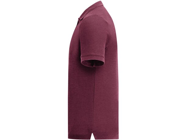 Polo manga corta unisex de algodón ring-spun 170 g/m2 Iconic Arce otoñal detalle 4