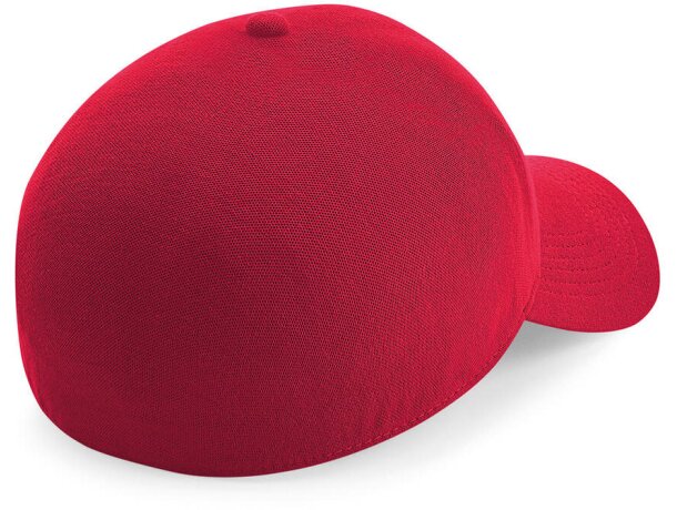 Gorra sin costuras a prueba de agua Rojo detalle 3