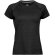 Camiseta de mujer técnica transpirable Negro melange