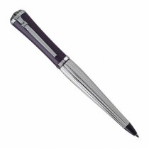 Bolígrafo combinado con plata y púrpura Nina Ricci personalizado