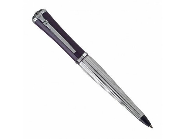 Bolígrafo combinado con plata y púrpura Nina Ricci personalizado