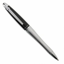 Bolígrafo sencillo en color plata de la marca Nina Ricci personalizado Bolígrafo sencillo en color plata de la marca Nina Ricci personalizado