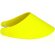 Visera Sunday de caucho ajustable personalizada amarillo