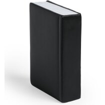 Antiestrés forma libro personalizado negro