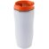 Vaso de plástico 400 ml naranja