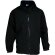 chaqueta polar cuello contrastado personalizada negra negro