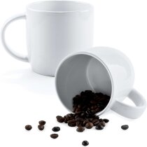 Taza de cerámica lisa 380 ml