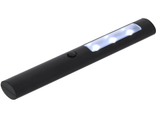 Linterna magnética Afrik con 3 LEDs en ABS negro detalle 1