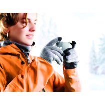 Guantes para adultos con dedos táctiles