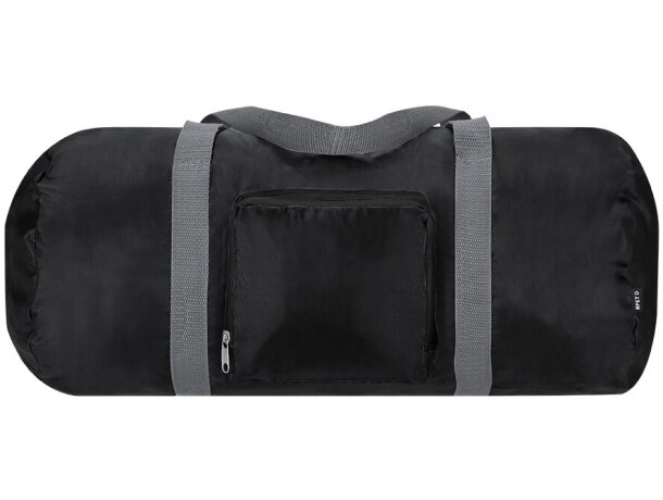 Bolso plegable Pesk de poliéster RPET reciclado con mosquetón detalle 4