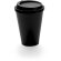 Vaso con tapa para llevar negro