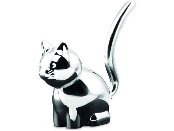 Porta anillos gatito de metal personalizado