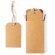 Set hangtags de cartón reciclado kraft 10 piezas