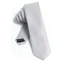 Corbata sencilla de poliester blanca personalizada Corbata sencilla de poliester blanca personalizada