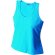 camiseta de tirantes de mujer personalizada azul claro
