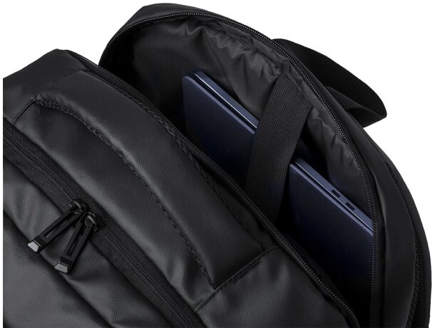 Mochila portadocumentos Tanen polipiel acolchada portátil 17 detalle 6