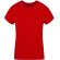 Camisetas manga corta mujer algodón ring spun 160 g/m2 Seiyo Rojo