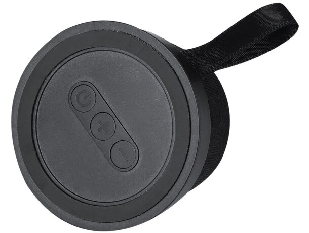 Altavoz Bluetooth Dinarix con soporte magnético y asa RPET detalle 3