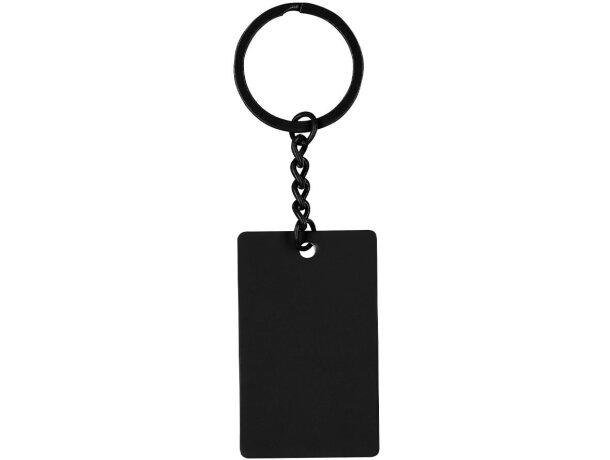 Llavero Taraf de acero inoxidable con acabado gomoso detalle 2