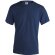 Camiseta Adulto Color "keya" Mc180 marino