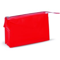 Neceser transparente con cremallera barato rojo Neceser transparente con cremallera barato rojo