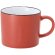 Taza cerámica Dumax 400ml personalizable con acabado mate Rojo
