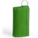 Llavero con monedero de poliéster personalizado verde