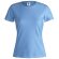 Camiseta Mujer Color keya 150 gr Azul claro