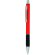 Bolígrafo de aluminio elegante y ligero rojo