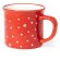 Taza Verdux rojo