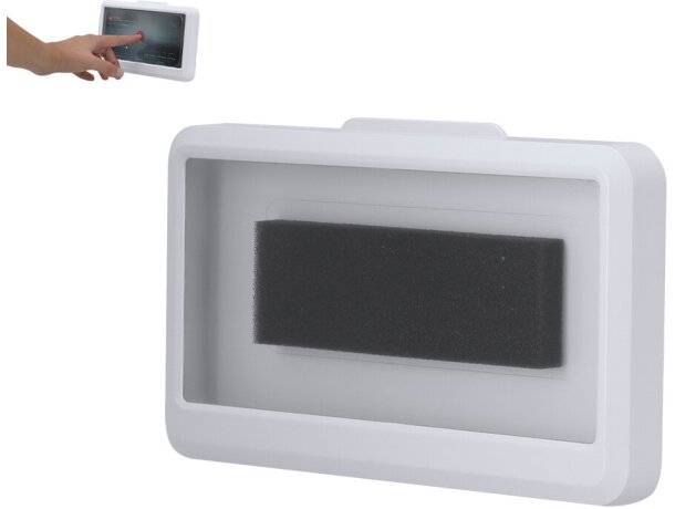 Soporte móvil ducha impermeable Errik rotación 360° detalle 1