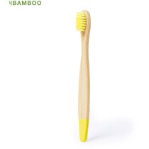 Cepillo Becu bambú cerdas suaves para niños