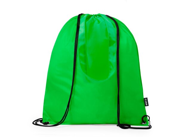 Mochila de cuerdas variados colores poliéster rPET 210T Falyan detalle 3