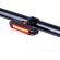 Luz seguridad bici Havu recargable con 10 luces cob blanca roja detalle 3