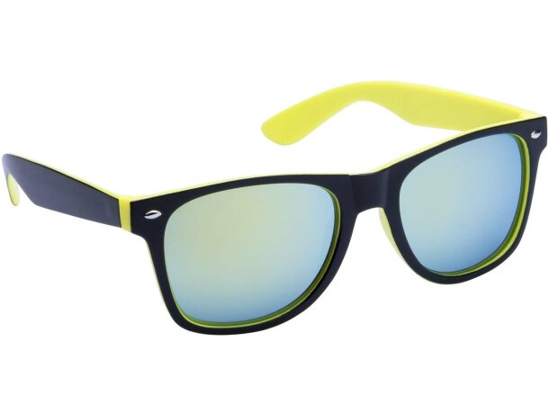 Gafas de sol con lentes de espejo grabado