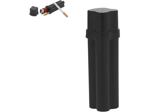 Estuche tabaco Boromir con tapadera de bisagra y compartimentos detalle 1